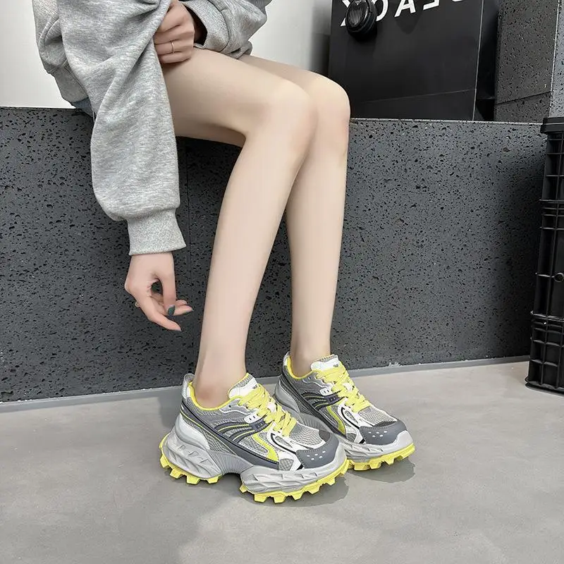 

Women's Casual Sports Shoes Breathable Leather Slip-On Flat Heel round Toe Rubber Bottom Comfortable Fashionable Daily Wear