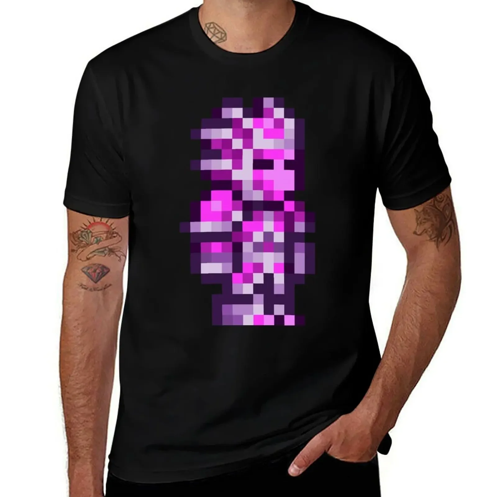 

Orichalcum Armor - Terraria T-Shirt cotton graphic tees custom t shirt anime designer t shirt men
