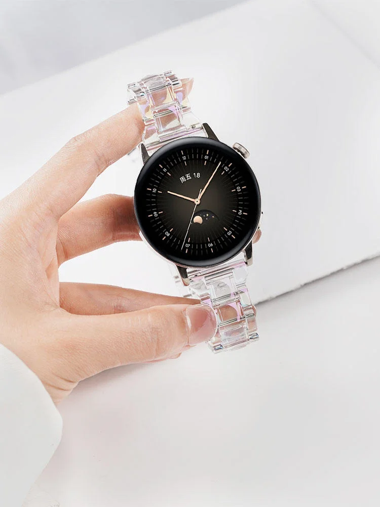 20-mm-Regenbogenarmband für Samsung Galaxy Watch 7/6/5/4/Active 2 (40 mm, 44 mm), Damenarmband für Amazfit GTS 2-2e-2mini-3. – Detail 31
