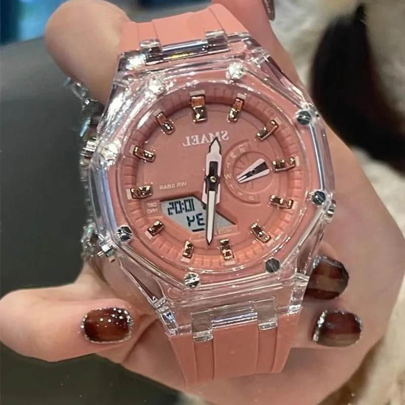 Senhoras elegantes relógio estudante nicho retro 2025 nova moda coreana simples à prova dwaterproof água relógio de quartzo presente aniversário