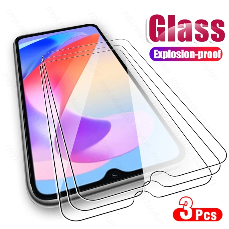 3PCS Tempered Glass Screen Protector Cover For Honor X6a 4G 2023 WDY-LX1 6.56\