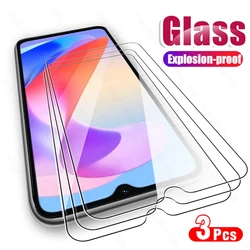 3PCS Tempered Glass Screen Protector Cover For Honor X6a 4G 2023 WDY-LX1 6.56