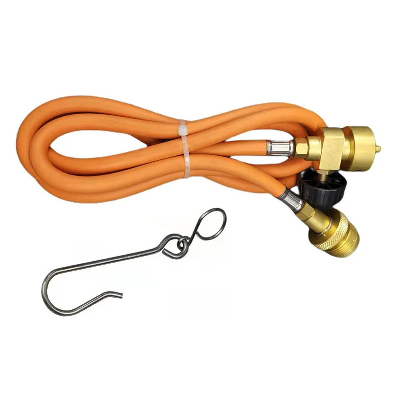 

Gas Braze Welding Torch Hose CGA600 1.5m (5ft) Hose and Belt Hook for MAPP Torch Extension Kit
