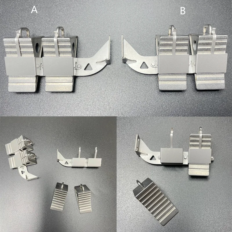 

Metal Anti-slip with Bracket for 1/14 Tamiya RC Truck Trailer Tipper Scania 770s Benz Actros Volvo MAN LESU DIY Upgrade Parts