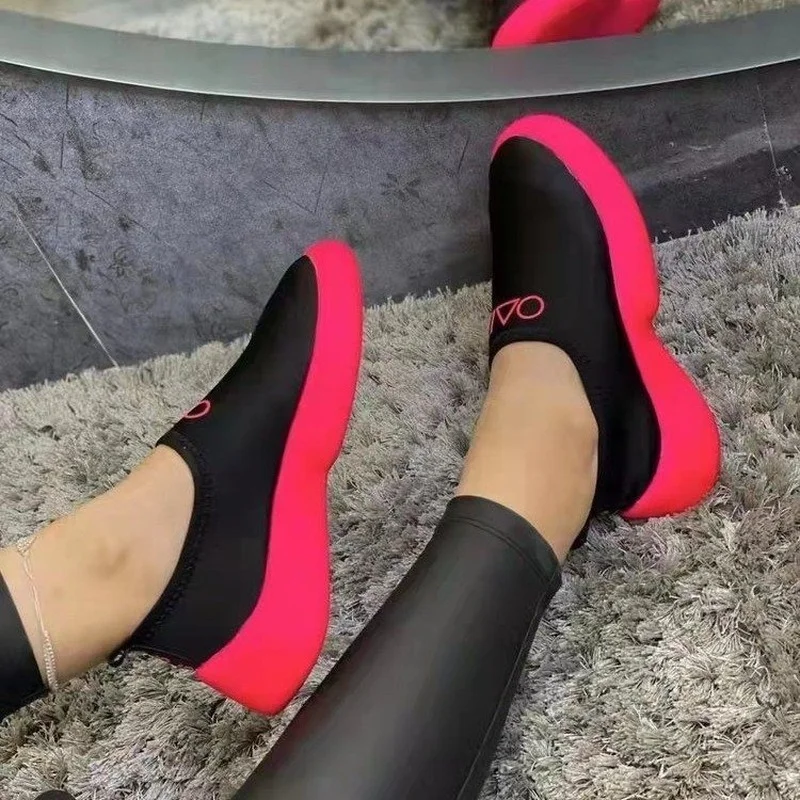 Woman Shoes 2022 Trendy Running Sneakers Socks Shoes Tenis Breathable Socofy Casual Sports Shoes Women Flats Zapatos Mujer