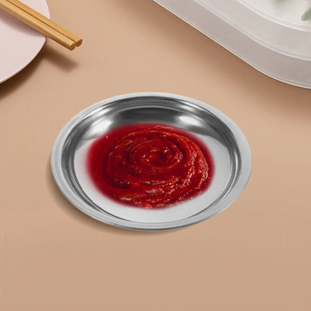 

6Pcs Small Stainless Steel Dipping Dishes Compact Sauce Bowls for Cooking Seasoning Soy Sauce Mustard Ketchup Salad Dressing