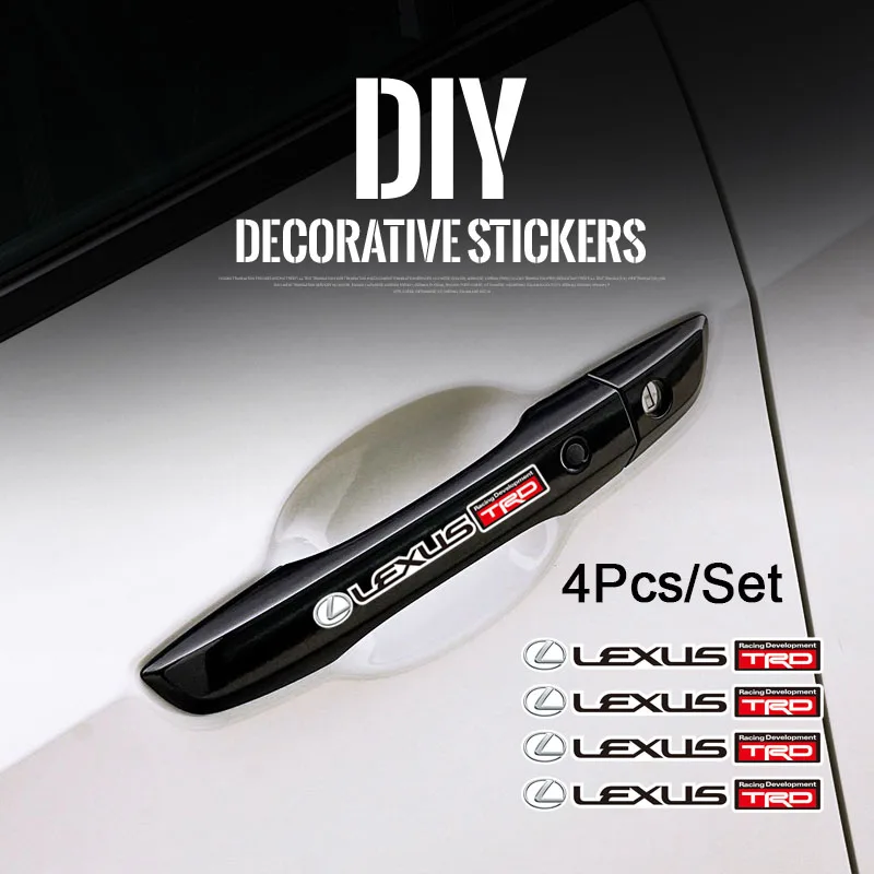 4Pcs Car Emblem Sti… - image