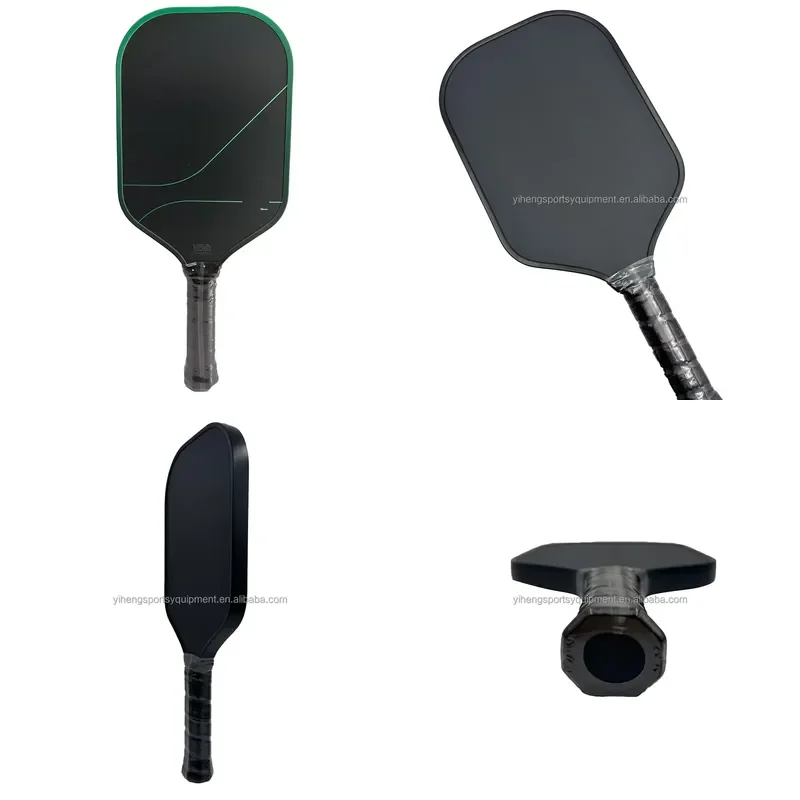 RP Jade Series Rough Surface Customized 16mm Thickness High Density MPP Core Durable Toray T700 Carbon Fiber Pickleball