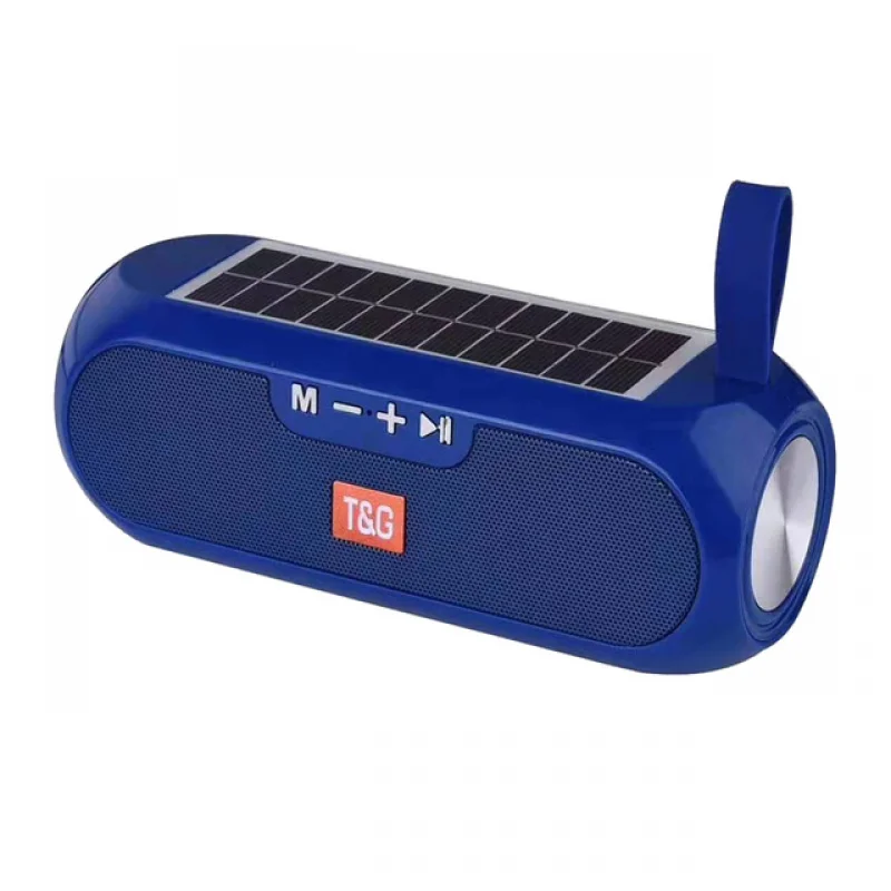 Portable Solar Charging Bluetooth Speaker Waterproof Compatible Stereo Music Box Speaker Power Bank Speaker Portable Speaker