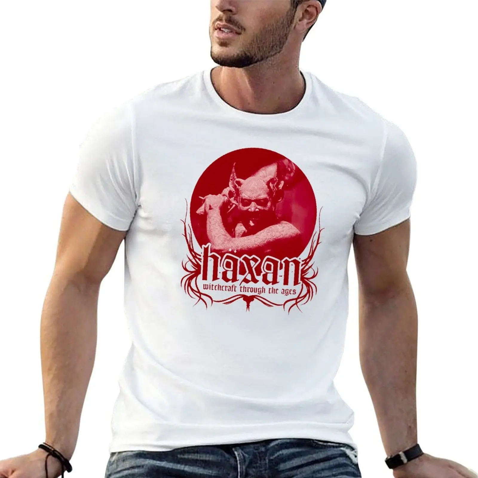 

Haxan - Witchcraft Through the Ages DEVIL T-Shirt g man t shirts for men t shirt man cotton T-Shirt