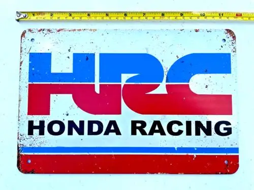 Racing Tin Sign HRC RC51 Motorcycles Power Sports Dirt Motorcross Art-Aluminum