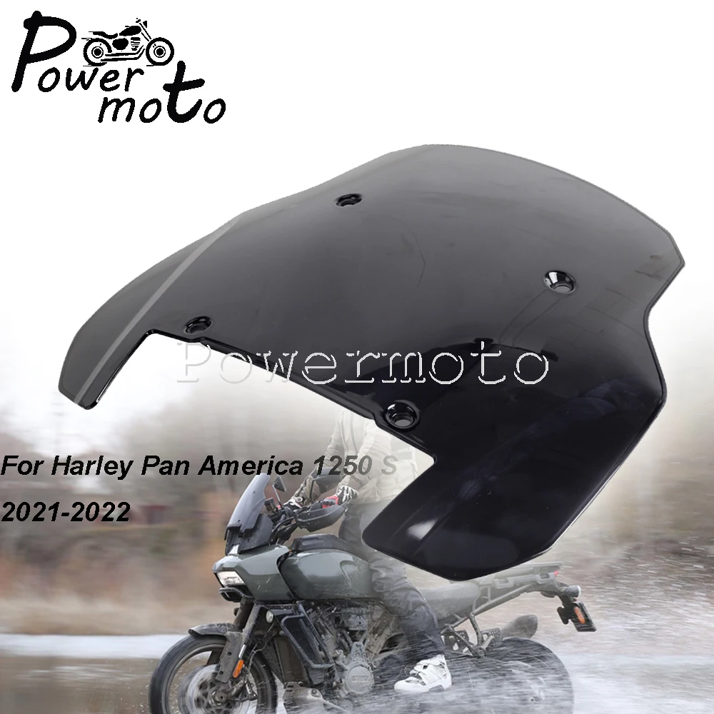 

New Motorcycle Solid Windscreen Baffle Air Wind Deflector PC For Pan America 1250 S RA1250 RA1250S PANAMERICA1250 PA1250 S 2021+