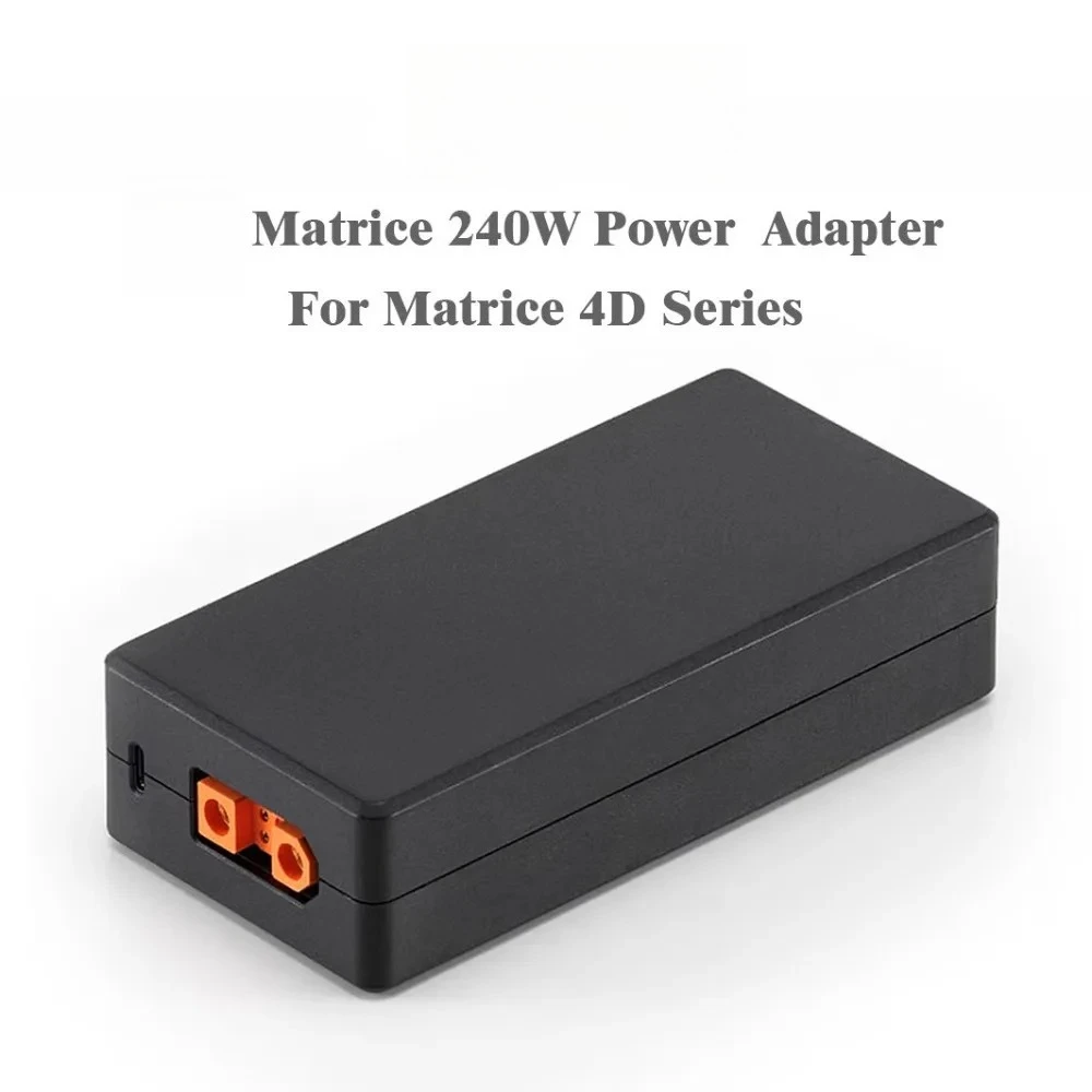 

Original for Matrice 240W Power Adapter – Dual SDC/USB‑C, Fast Charge for 4D Series NEW