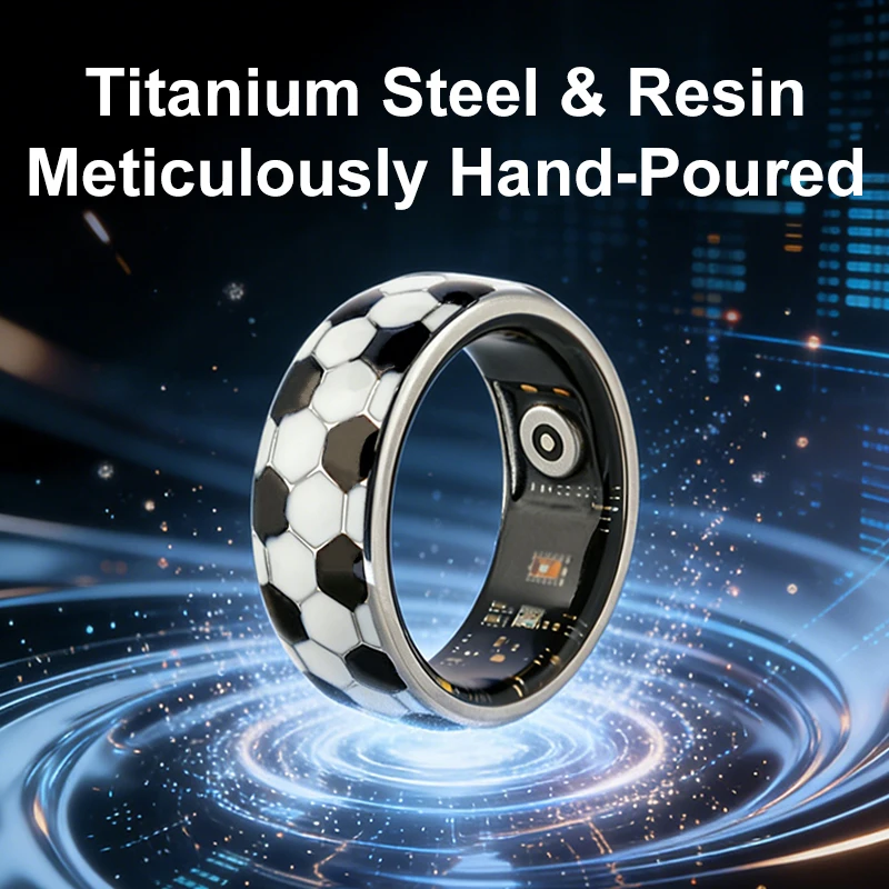 2026 new Smart Ring, Fidget Spinner Anxiety Relieve Ring for Men women, Health Sleep Monitor, 5ATM Waterproof
