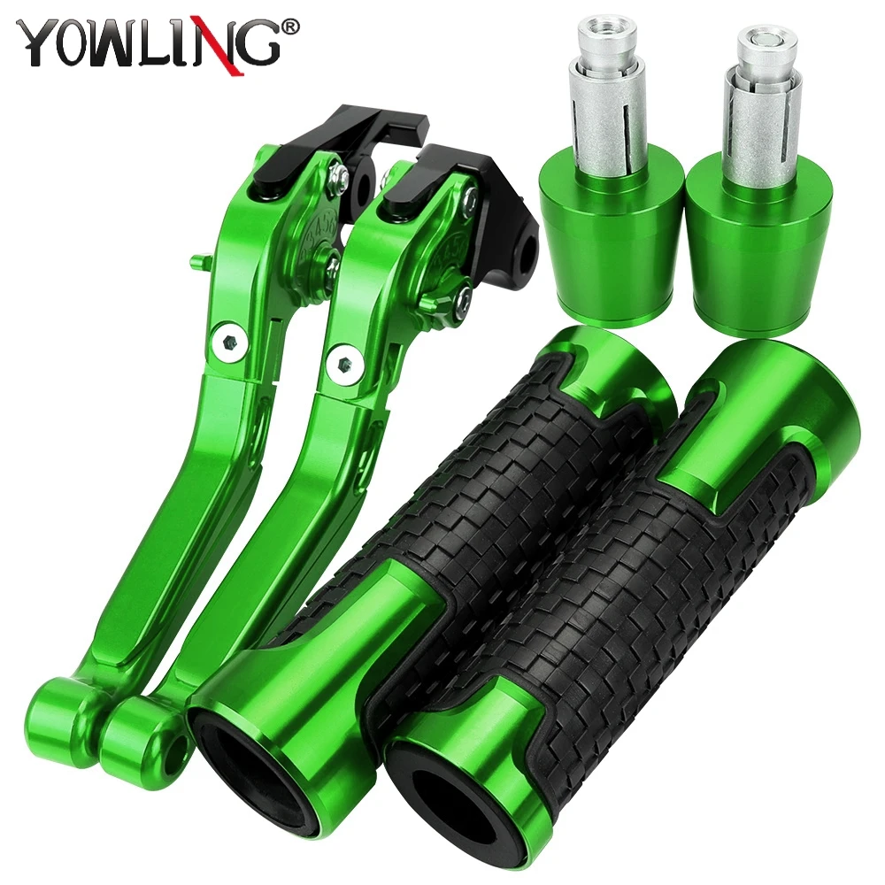 

ER 6N For KAWASAKI ER6N ER-6N 2006 2007 2008 Motorcycle Brakes Tie Rod Handbrake Brake Clutch Levers Handlebar Hand Grips ends