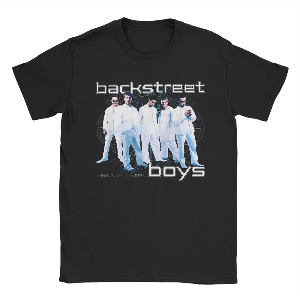 Camiseta Backstreet Boys Millenium Globe, camisetas Harajuku para hombre y mujer, camisetas de manga corta, ropa informal de verano, ropa de algodón con cuello redondo