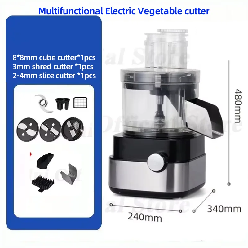 LX EV19 Multi-functional Fruit and Vegetable Dicing Machine 5L Dicing Maker Vegetable Cutter Slicer Dicer Shredder Slicer