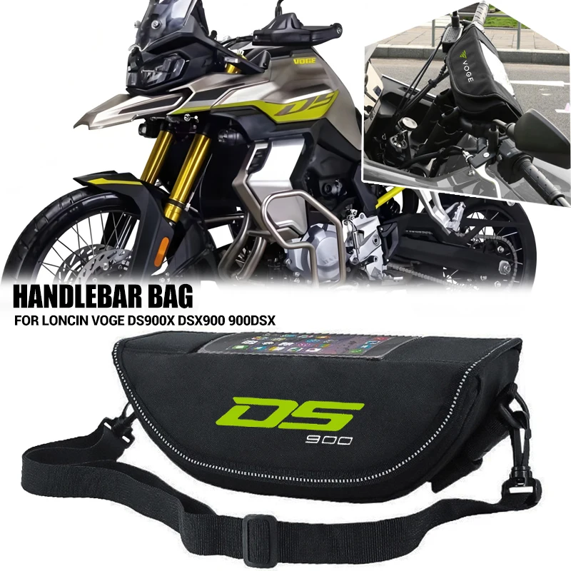 

Для Loncin Voge DS900X DSX900 900DSX мотоциклетная водонепроницаемая и пылезащитная сумка для хранения руля, дорожная сумка на руль мотоцикла