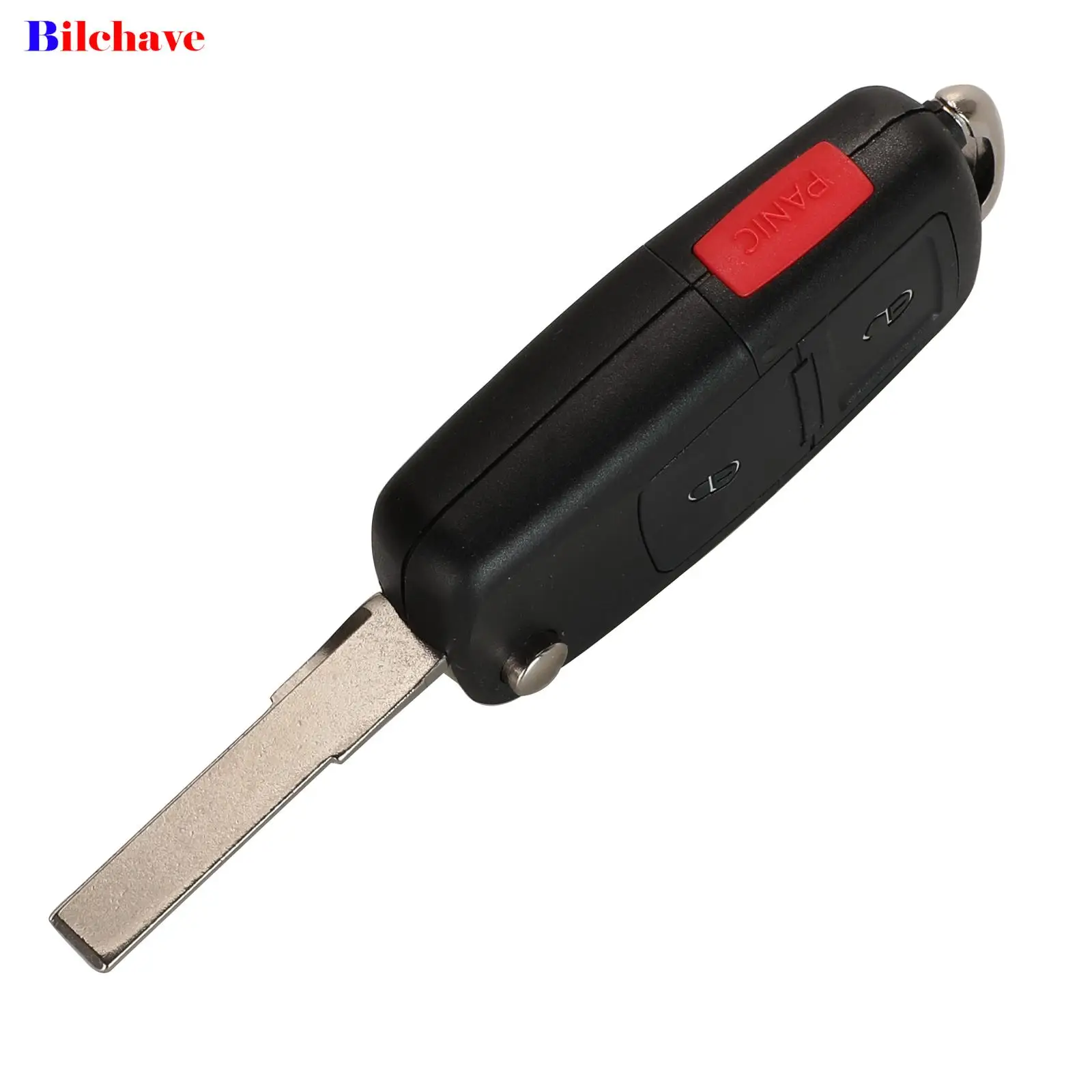 Jingyuqin 2/3/4 Bottoni Flip Chiave A Distanza Dell'automobile Borsette Caso Per VW Volkswagen polo Golf MK6 Tiguan Touareg 202AD 202Q Fob HU66 Lama