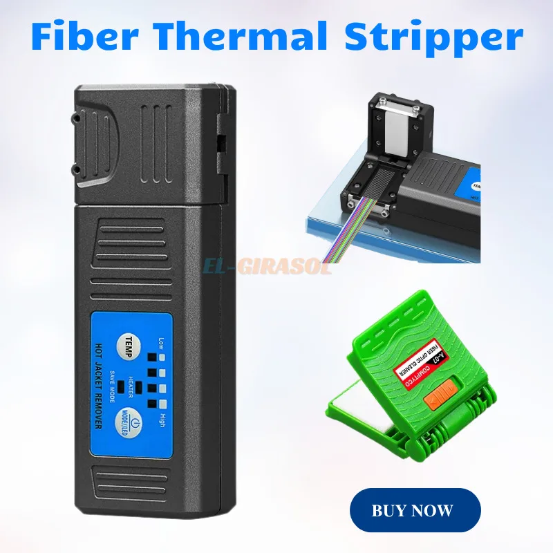 1-48 Cores Fiber Thermal Stripper Automatic Heating Constant Temperature FTTH Fiber Optic Stripping Tool