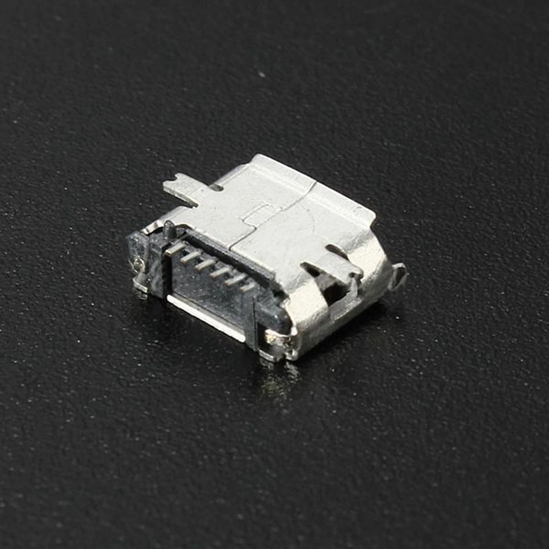 50 sztuk Micro USB typ B żeńskie 5Pin SMT gniazdo typu jack złącze Port płytka drukowana