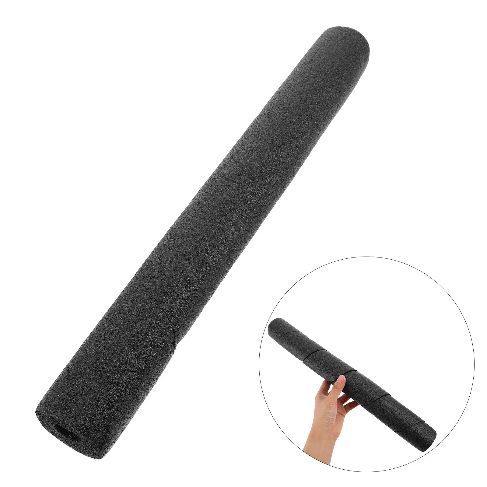 4 Tubos Aislantes de Espuma para Barandillas, Funda Protectora en Espiral para Tuberías, Aislamiento para Escaleras de Piscina y Tuberías Exteriores