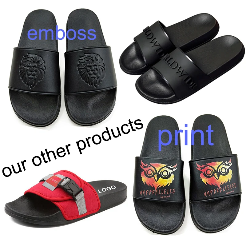 Importados Pantofole Da Casa Bangkok Custom Slip-ons Slide Sandal cusotm Designable Rubber Slippers Beach Pvc Slippers