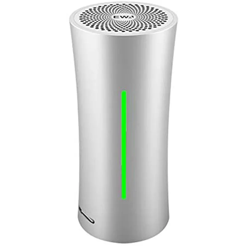 Ewa A115 Bluetooth 5.0 Speaker Draagbare Draadloze Speaker (Tws) Bas Dual Draadloze Stereo Travel Speaker Zilver