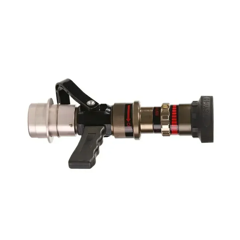 Top Quality Selectable Flow 480LPM Double Water Curtain Fire Fighting Hose Nozzle with Pistol Grip