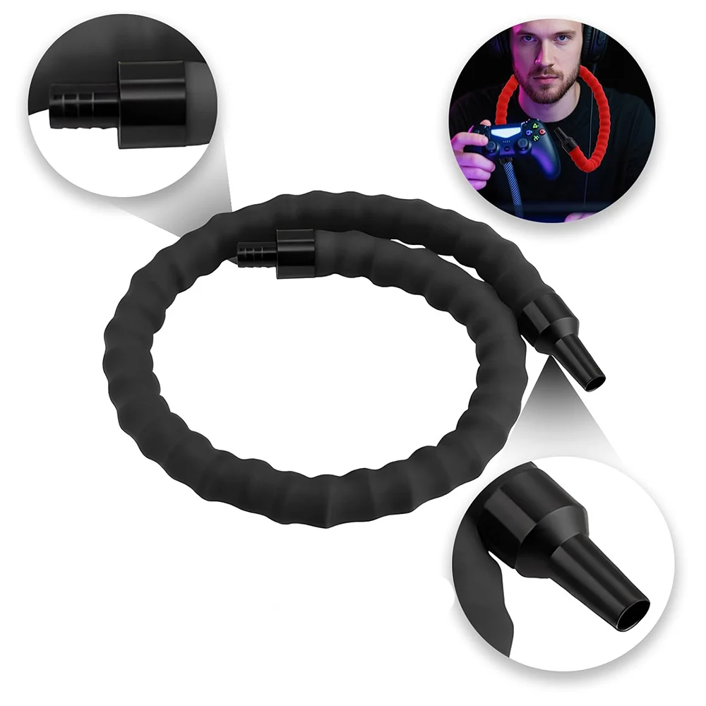 Hookah hose Flexible Neck Strap with Silicone Tube for Comfortable Shisha Hand Free Hookah Hose view 5