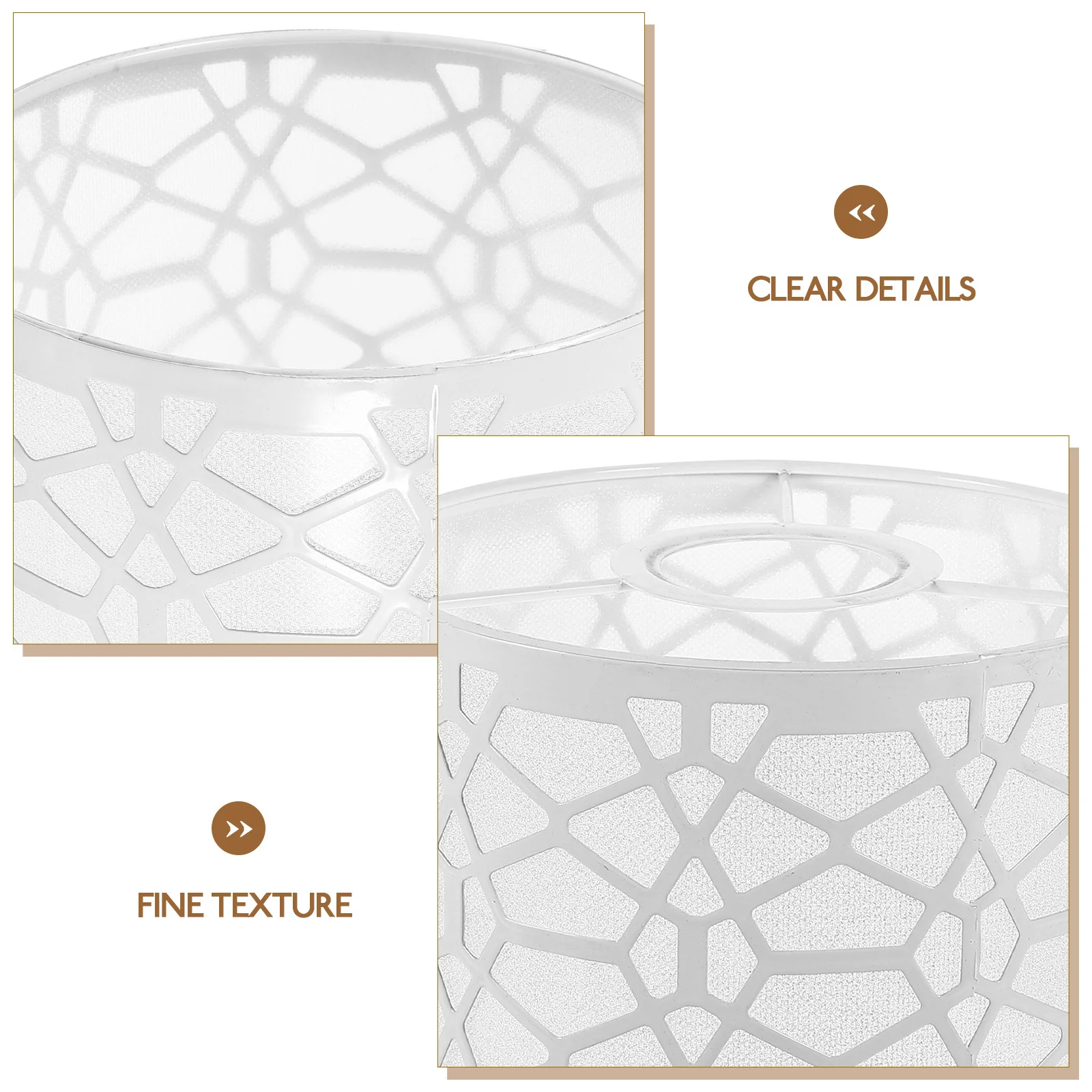 

Simple Delicate Design Lamp Shade for Table Desk Floor Lamp Soften Light Eye Protection Decorative Replacement Shade