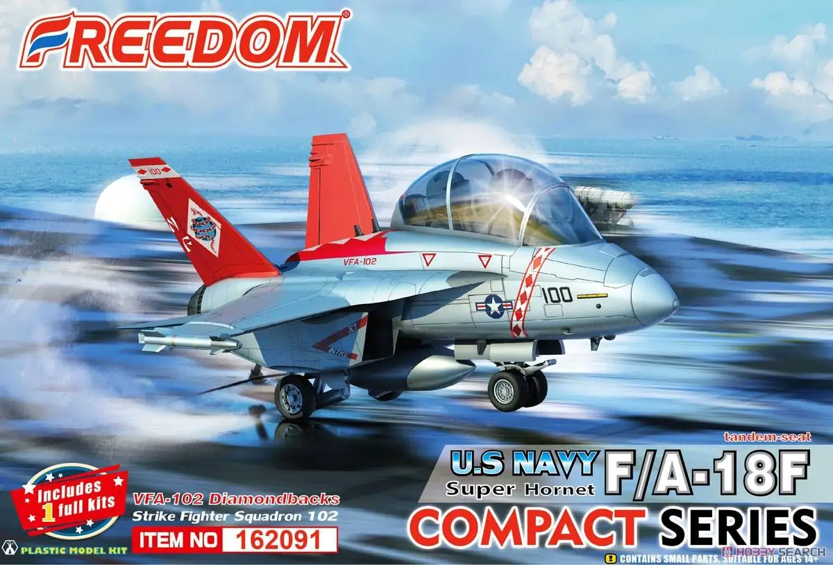 

FREEDOM 162091 Q version U.S.Navy F/A-18F Super Hornet VFA-102 Diamondback