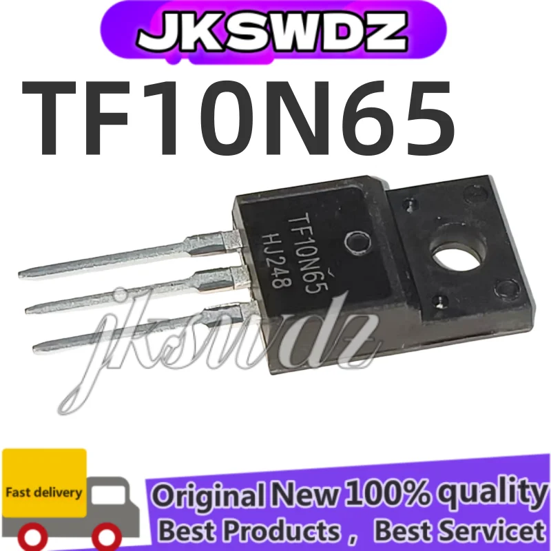

10PCS TF10N65 AOTF10N65 TO-220F MOS 650V 10A 10Best Quality Can Be Purchased