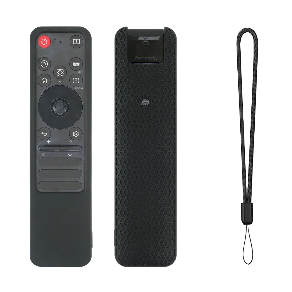 Silicone Shockproof Case for LG MR25GA Remote with AntiSlip Grip and Lightweight Design Plus Convenient Lanyard