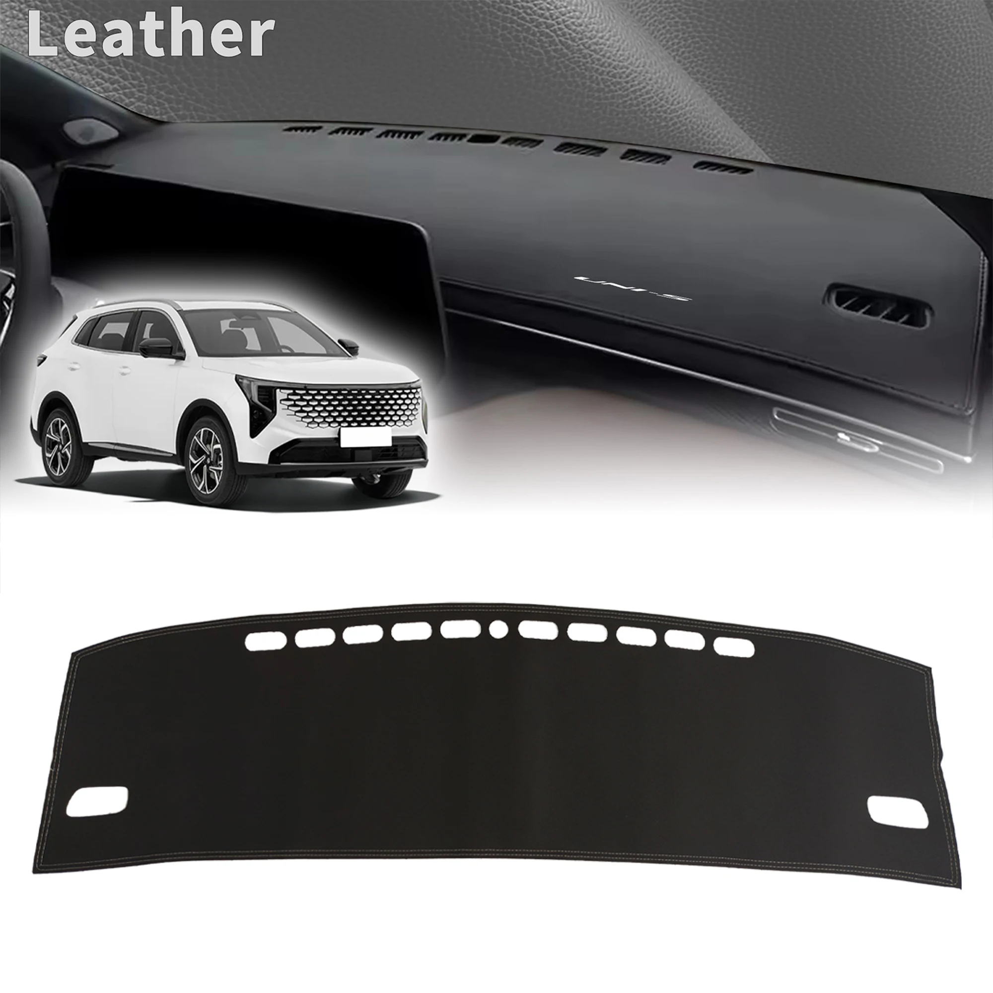 for Changan UNI-S CS55 PLUS 2026 2027 Car Dashboard Cover Dashmat Non‑Slip Protective Dash Mat Pad Auto Accessories