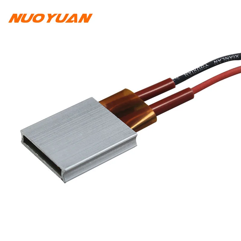 12V/24V PTC Heating Element Low Voltage 25x21x5mm Constant Temperature Ceramic Heater 70/110/200 Degrees