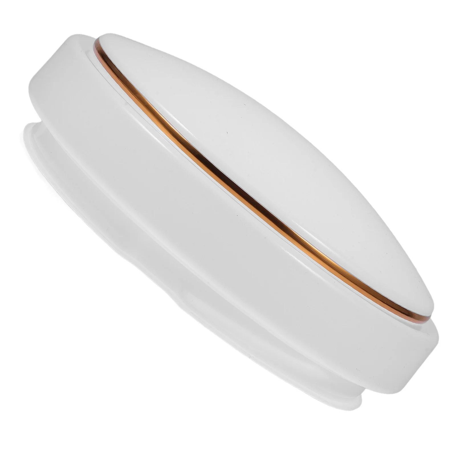 Luz de techo de plástico, pantalla de cúpula, montaje empotrado, cubierta redonda de 18,7 Cm de diámetro para dormitorio, comedor, reemplazo de accesorios de iluminación