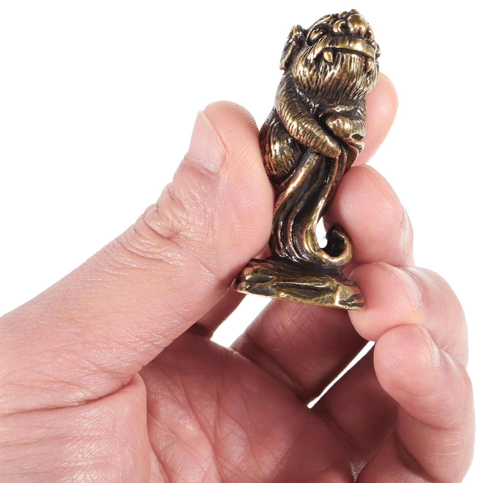 

Vintage Brass Mouse Incense Holder Bronze Rat Statue Decorative Animal Ornament Meditation Fragrance Burner Golden
