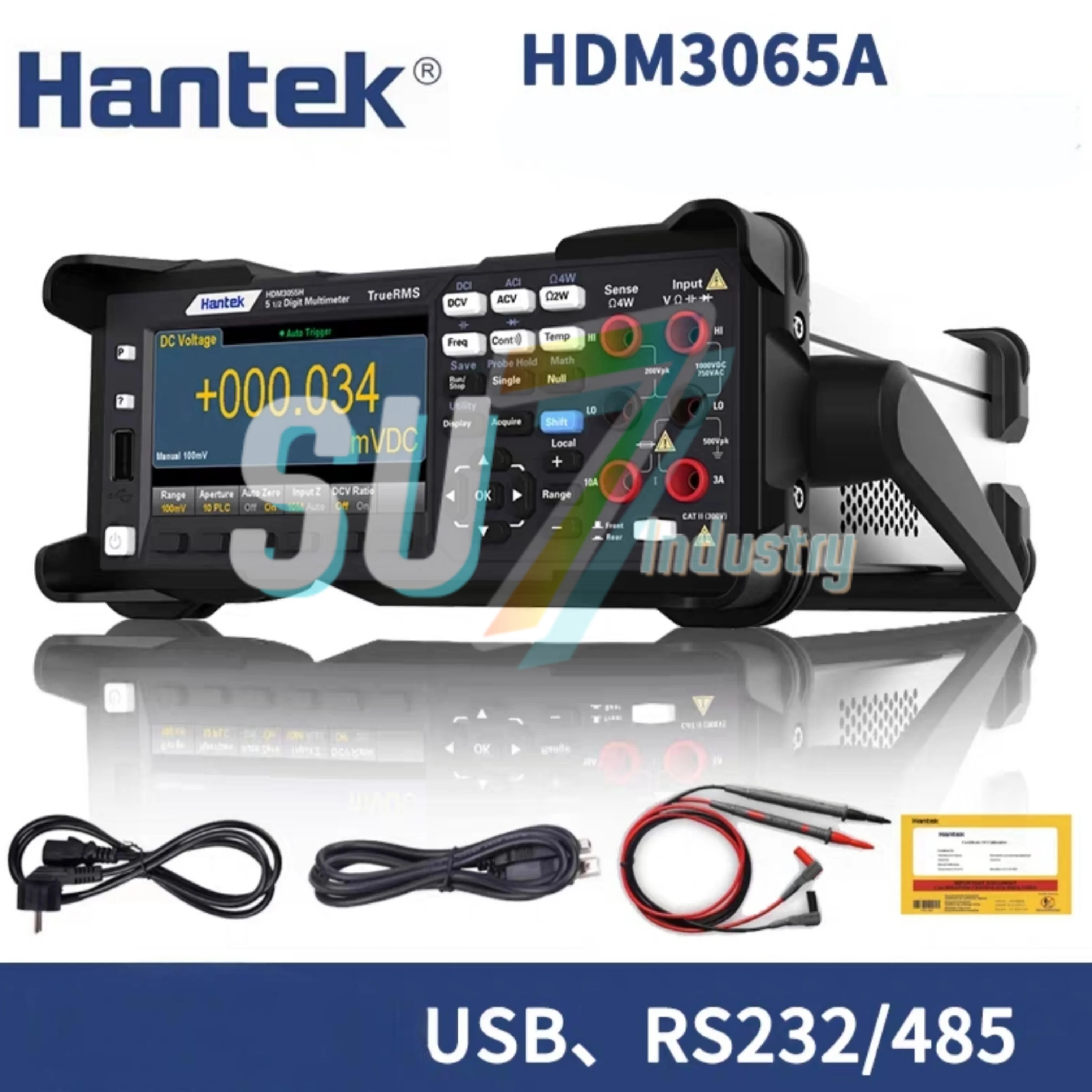 

Hantek HDM3065A Sixteen-bit high-precision digital bench multimeter New In Box