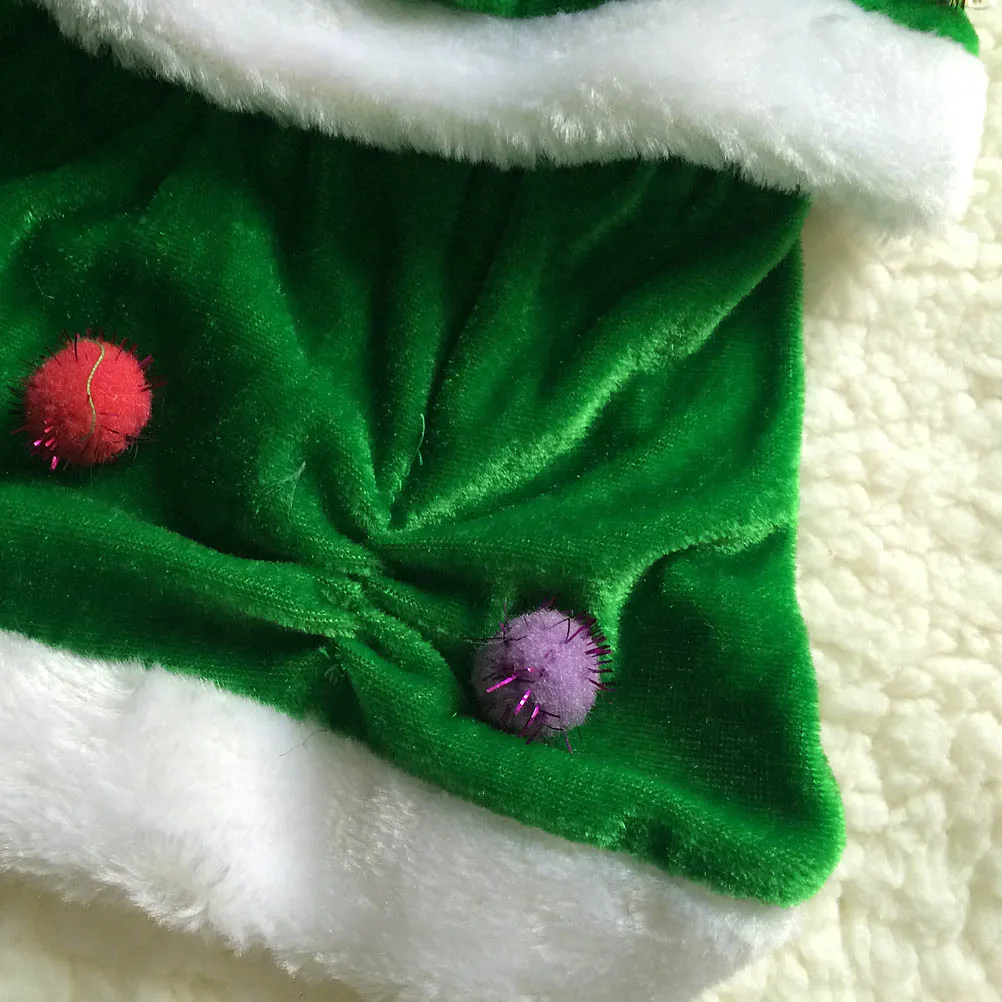 

Christmas Tree-shaped Dog Clothes Design Clothing Pet Small Cute Outfit Sweater Xlarge Size Party Dress Costume