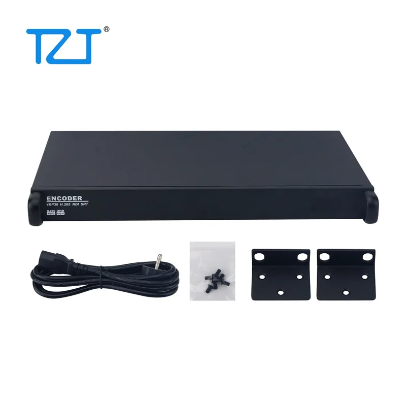 

TZT ENC8-1U HD 8Channel 3531D HDMI-compatible Encoder 100-240V Low Delay Video Decoder Support 1080P60 without/with WiFi6 Module