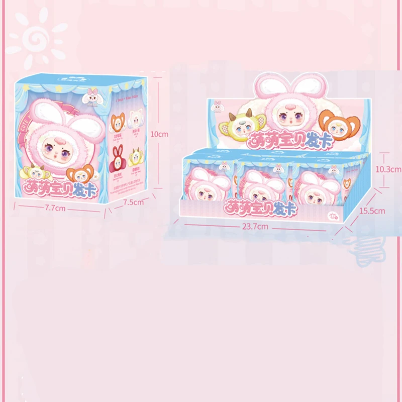 MM Sugar Baby Cute hairpin Blind Box ﻿Headband Doll Cute Cartoon Anime Headwear Accessories Gift for Kid&girl