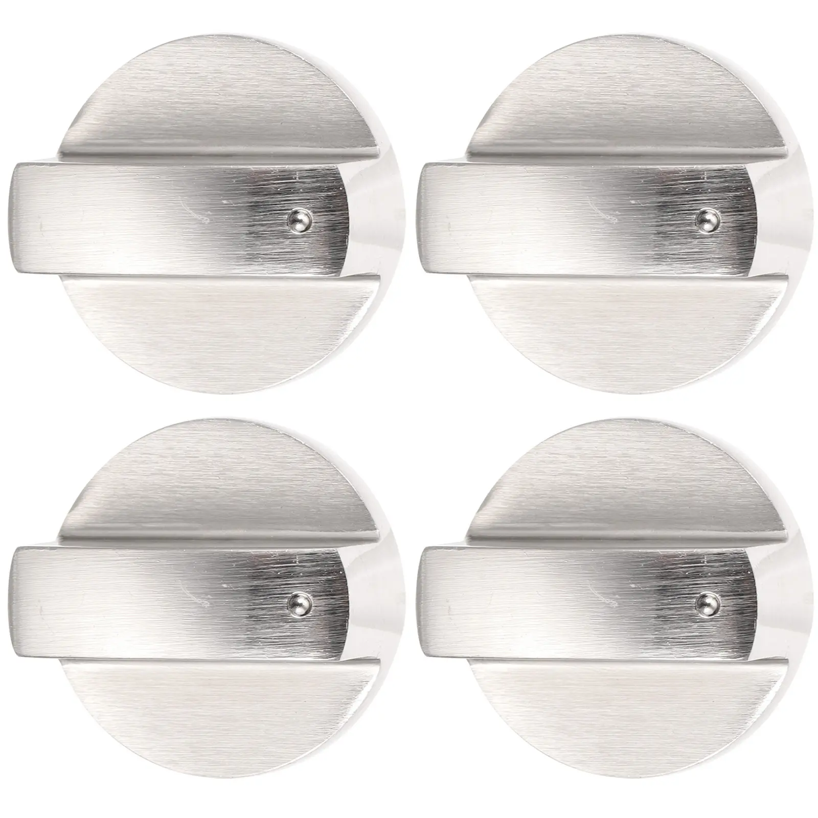 4Pcs Gas Stove Knobs Alloy Replacement Burner Control Knobs for Kitchen Gas Range Stove Knob