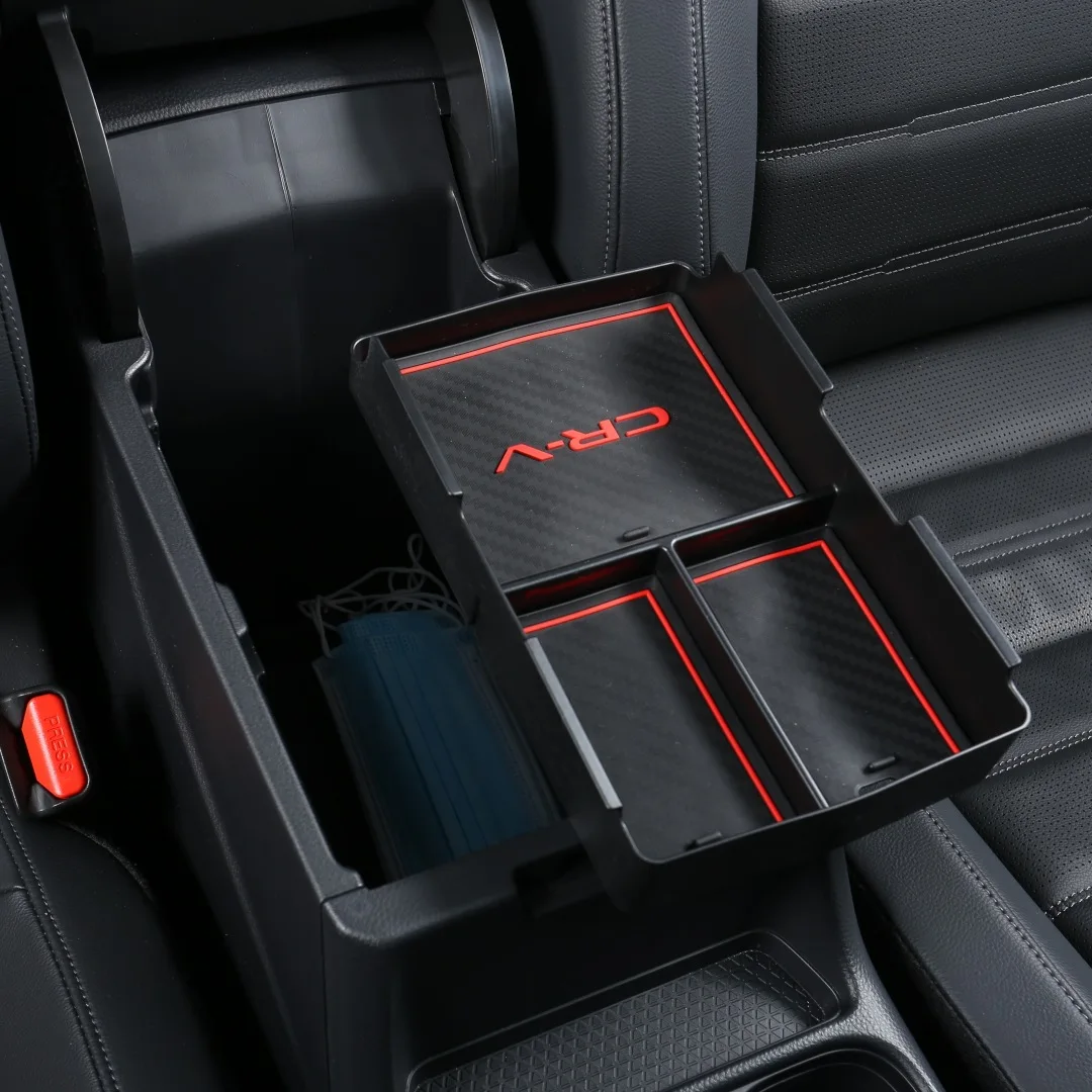 For Honda CRV CR-V 2023 Car Center Console Organizer Armrest Box Storage Container Box Accessories