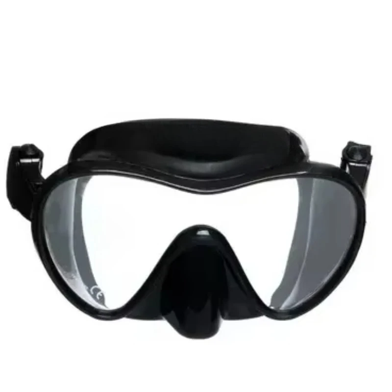 Waterproof children's diving mask logo, original equipment for water sports and swimming