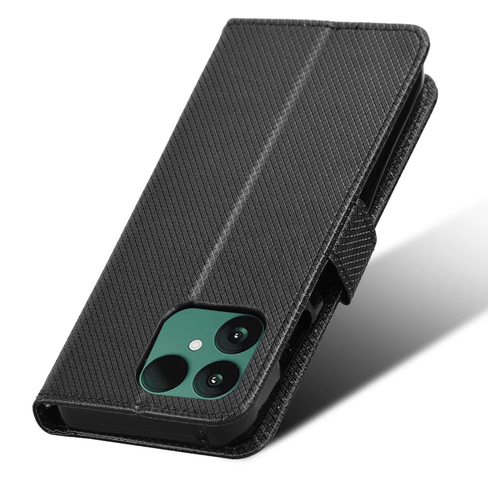 محفظة مع فتحة للبطاقات وحامل حافظة جلدية قابلة للطي لهاتف Fairphone 6 5 غطاء مغناطيسي قوي مضاد للسقوط