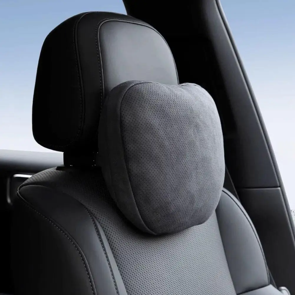Auto Kopfstütze Weichen Komfort Auto Sitz Hals Unterstützung Matte Kissen Autos Zubehör Kompatibel Für Tesla Audi Auto Innen