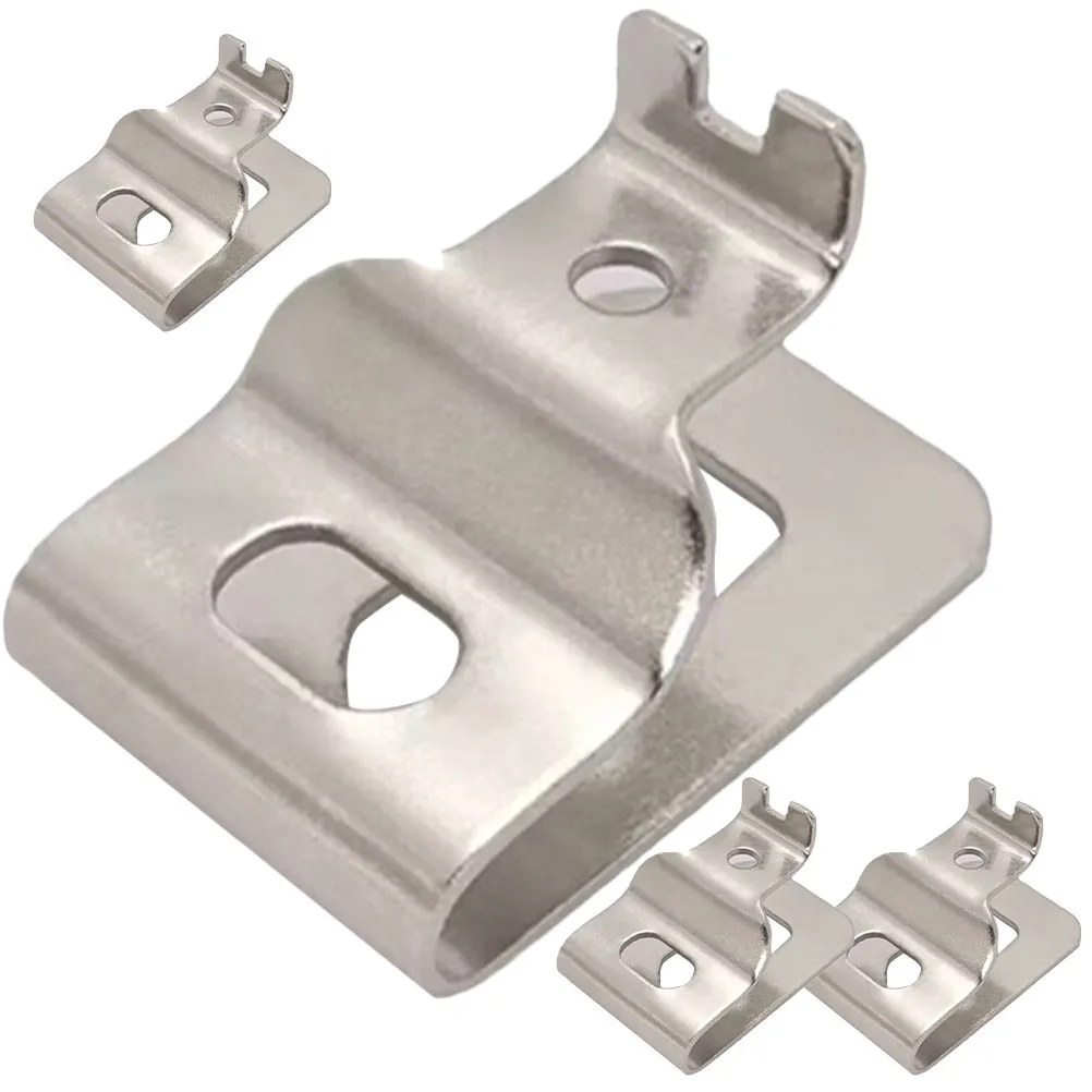 

Комплект из 4 прочных металлических зажимов-крючков для ремня электроинструмента, для беспроводных дрелей-шуруповертов, органайзер для ключей, держатель для инструментов на ремень, аксессуары