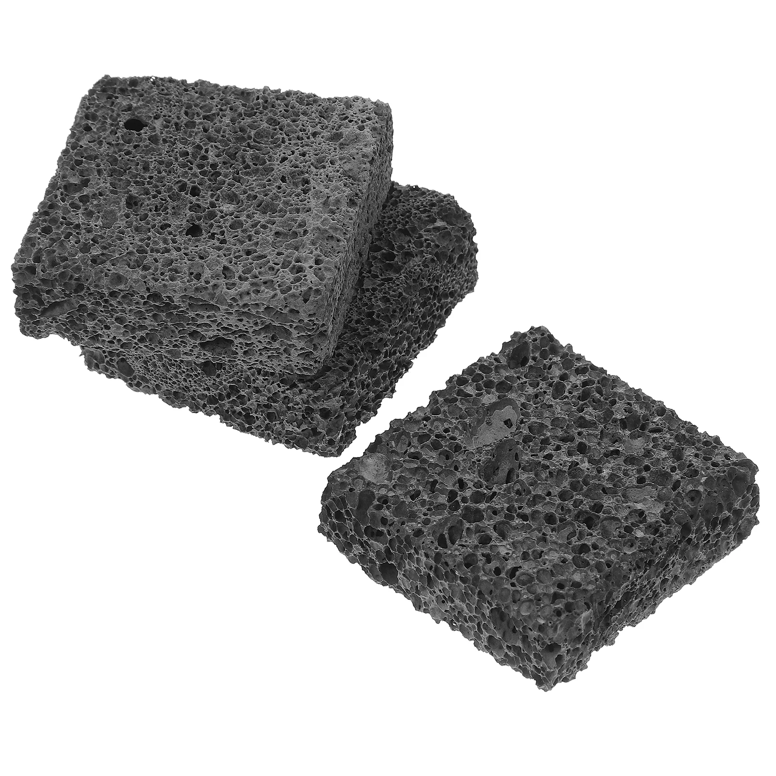 

3pcs Planting Film Volcanic Rocks Aquarium Decor Lava Fish Tank Accessories Water Quality Moss Growth Home Office