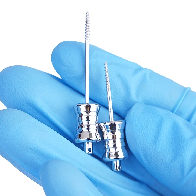 Trapano per radici rotte dentali in acciaio inossidabile di grado medico e strumento per l'estrazione dei denti e la chirurgia dentale